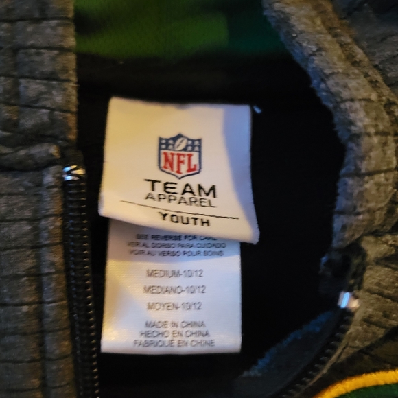 Youth Packers Hoodie Size M 10/12 - Picture 2 of 3